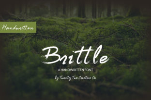 Brittle: The Organic Typeface That Captures the Sound of Twigs Breaking Underfoot
