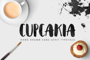 Discovering Cupcakia: The Playful Handwritten Sans-Serif Brush Typeface That Brings Art to Life
