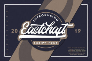 Eastchaft: A Handcrafted Typeface Rooted in Classic Poster Design