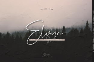 Elvira: The Handwritten Signature Typeface Bringing Energy and Elegance
