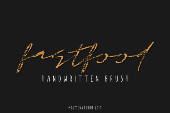 Fastfood: The Gritty Typeface That Transforms Ordinary Food Design Into Something Unforgettable