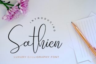How Sathien Brings Elegant Calligraphy to Modern Design Projects
