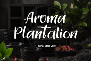 Infuse Your Brand with Personality: Understanding the Aroma Plantation Duo Handlettering Typeface