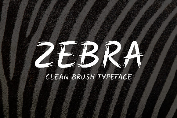 Is the Zebra Brush Typeface Right for Your Next Design Project