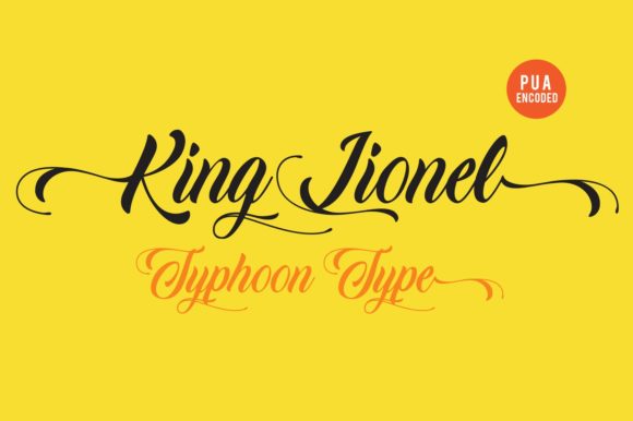 King Lionel: A Handwritten Typeface That Adds Warmth and Character to Your Projects