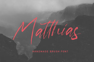 Matthias: A Handwritten Typeface with Authentic Character