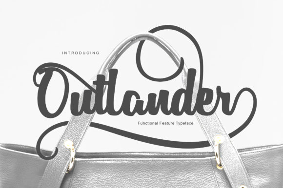 Outlander: A Bold Swash Font That Demands Attention and Respect