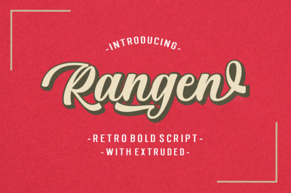 Rangen: Retro Style That Makes Creative Ideas Pop