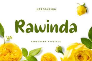 Rawinda: A Handcrafted Typeface That Brings Romantic Warmth to Design Projects