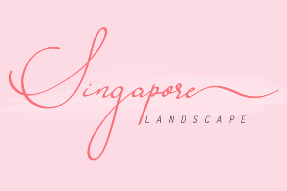 Singapore Landscape: Refined Type with Graceful Tails