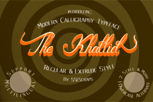 The Khallid: A Modern Calligraphy Typeface That Transforms Design Projects