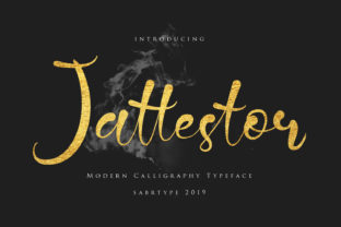The Subtle Power of a Single Stroke: Understanding What Makes Jattestor a Standout Modern Calligraphy Typeface