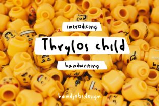 Why Thrylos Child Is the Handwritten Typeface Designers Keep Coming Back To